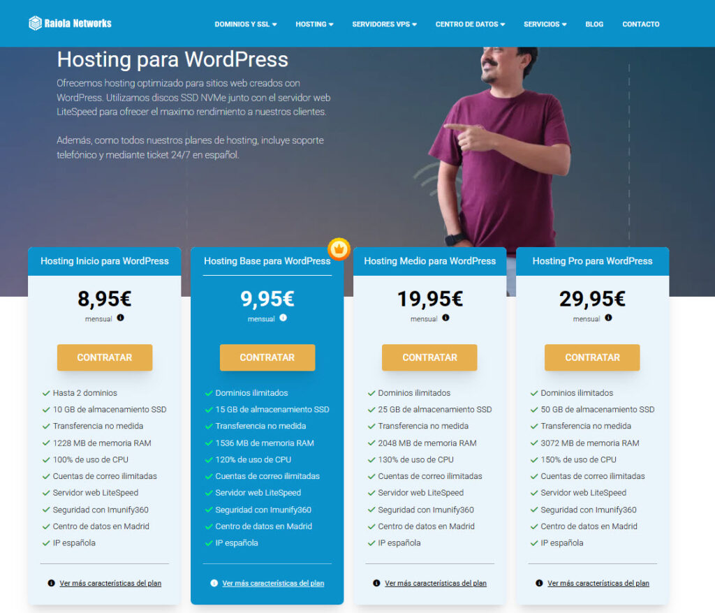 Hosting para afiliados de apuestas deportivas